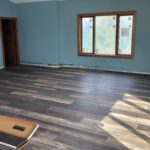 Warwick Interiors Vinyl Plank Flooring – Living Room Installation with Natural Light